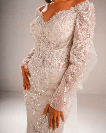 Rose Ombre Satin Mini Dress